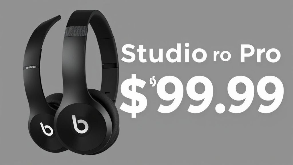 Beats Studio Pro耳机限时特惠：官方翻新机仅售99美元