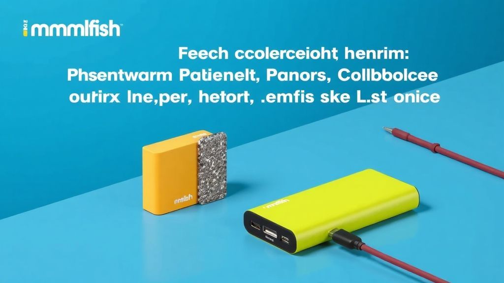 厌倦了市面上千篇一律的黑色板砖？mfish用设计重新定义充电配件